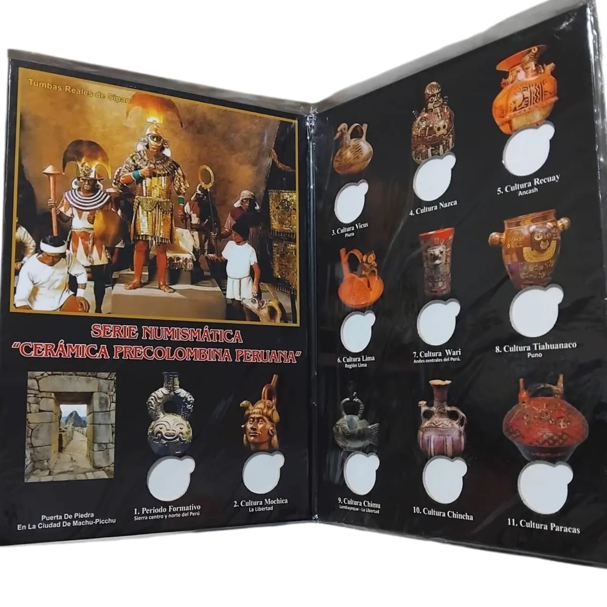 GENERICO - Album para colección de monedas - edición cerámica