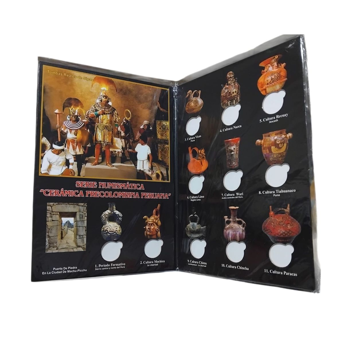 GENERICO - Album para colección de monedas - edición cerámica