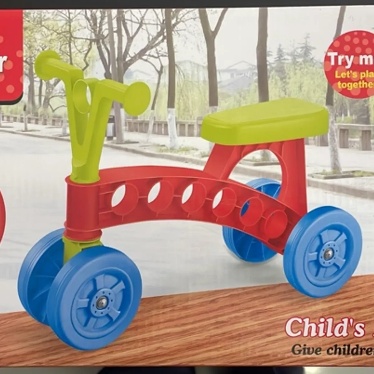 GENERICO - BICICLETA INFANTIL SIN PEDALES NIÑO