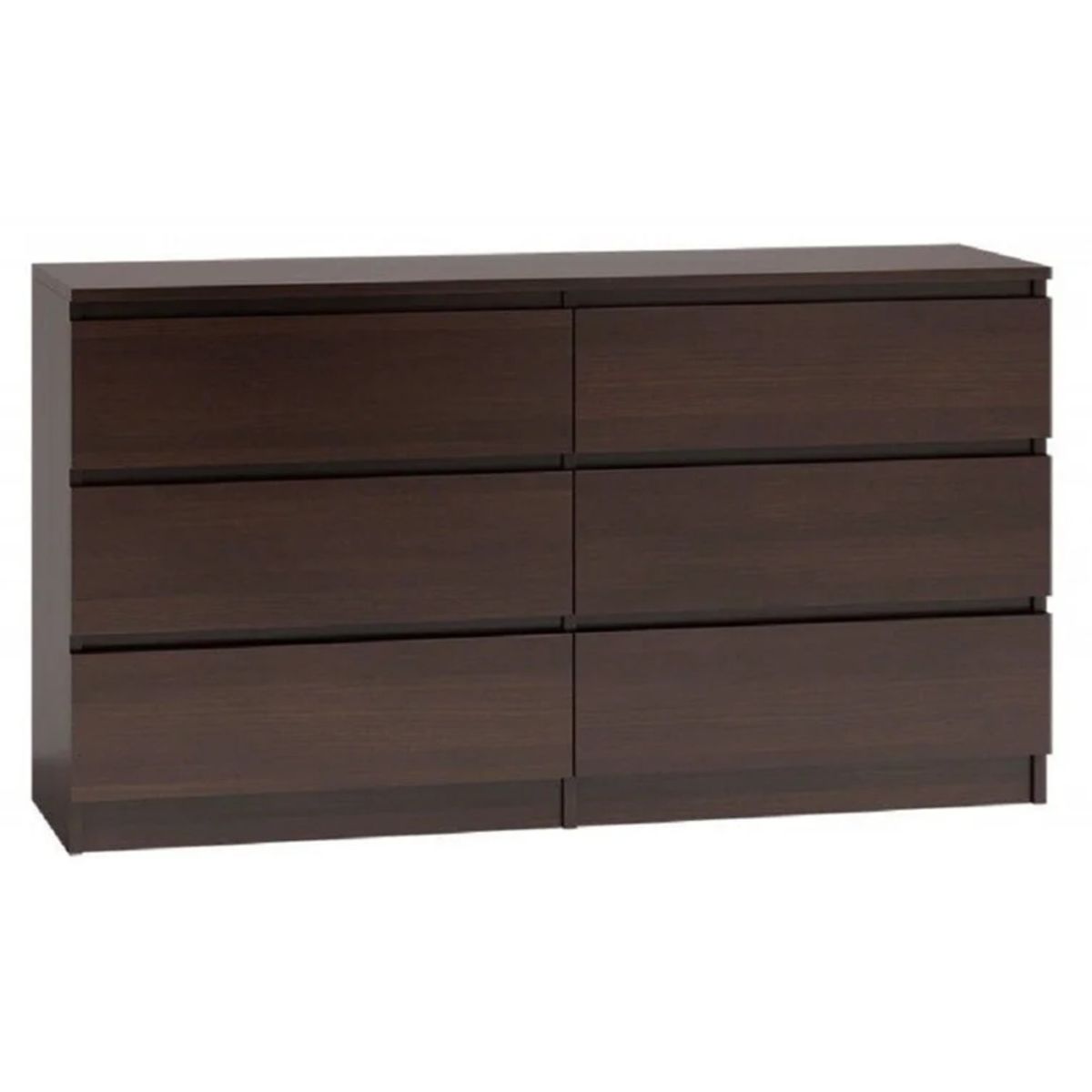 R&R MUEBLES - Comoda Moderna Sagara Marron R&R MUEBLES