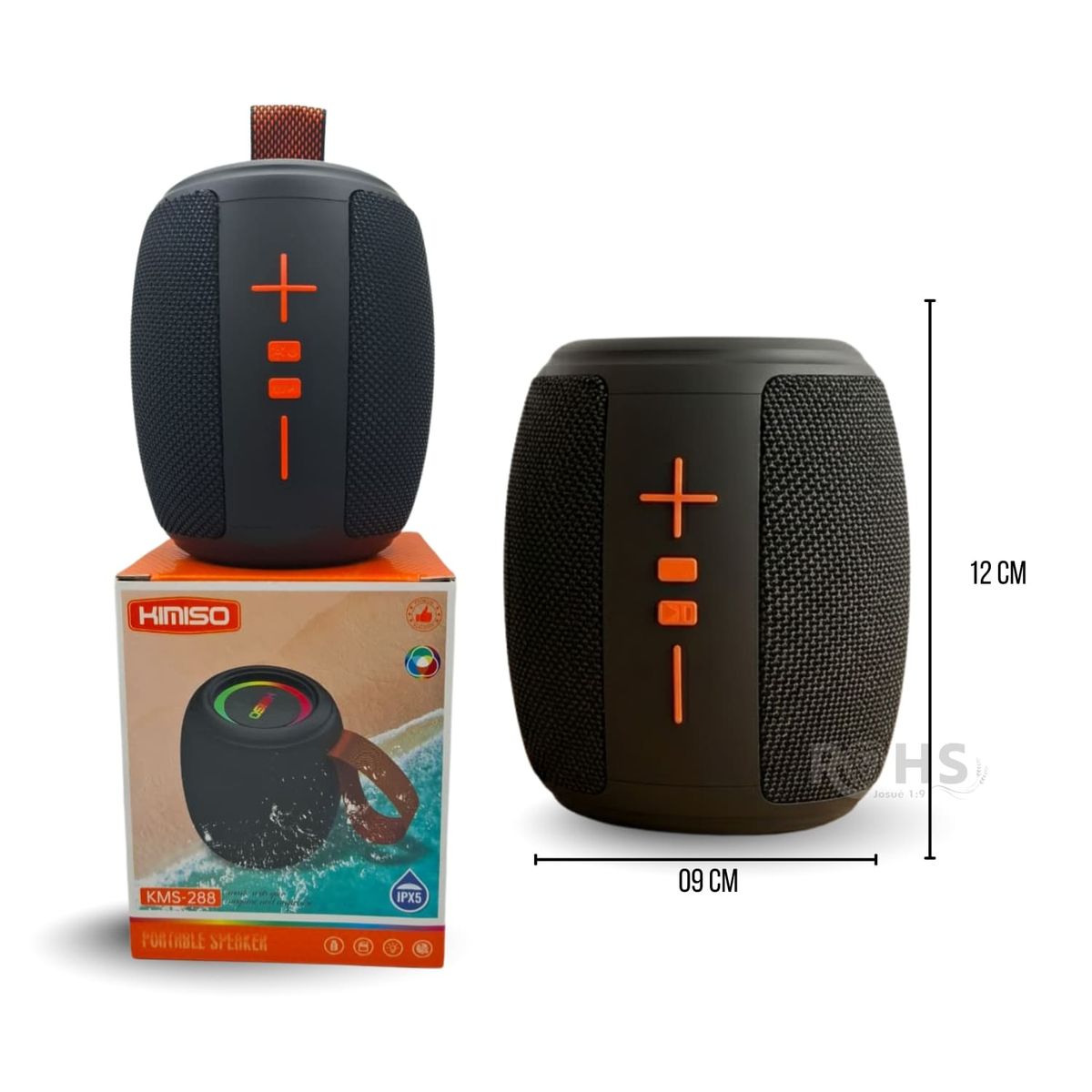 ROHS - Parlante Portatil KMS - 288 Negro