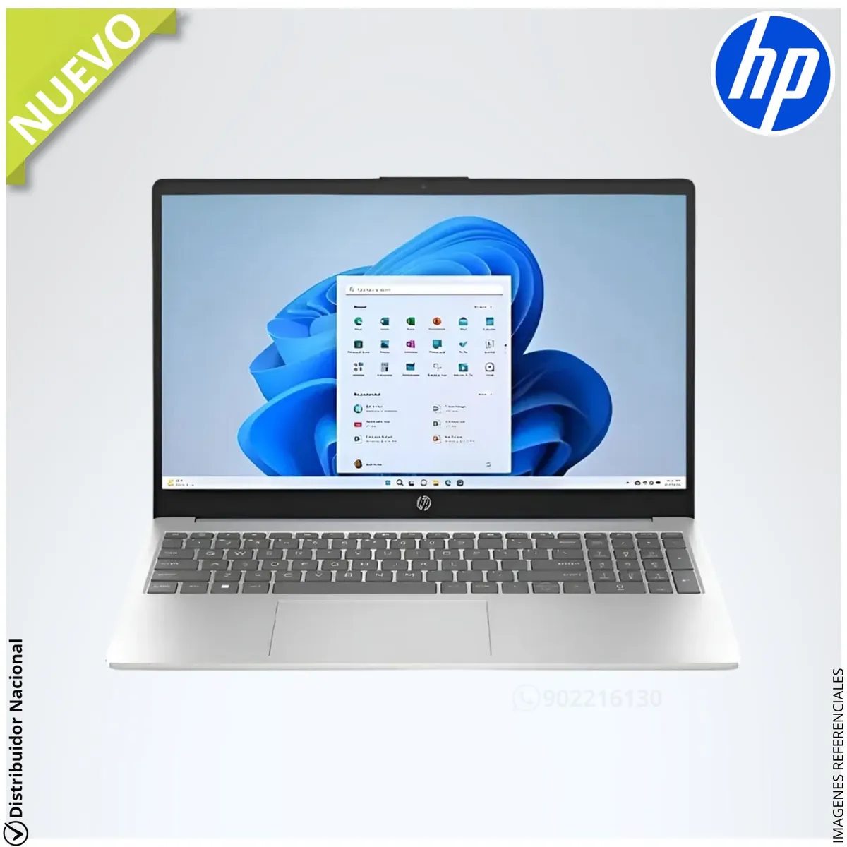 HP - Laptop HP 15-FD0127DX 15.6" FHD Touch Screen IPS Intel® Core™ 7 150U 16GB RAM 512GB SSD - B4HN8UA
