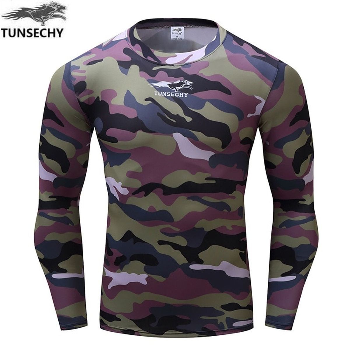 TIOZONEY - Polo estampada para hombre