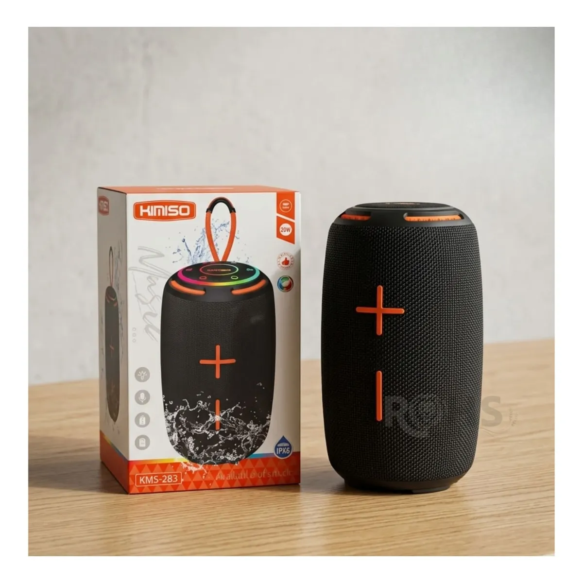 ROHS - Parlante Portatil KMS - 283 Negro