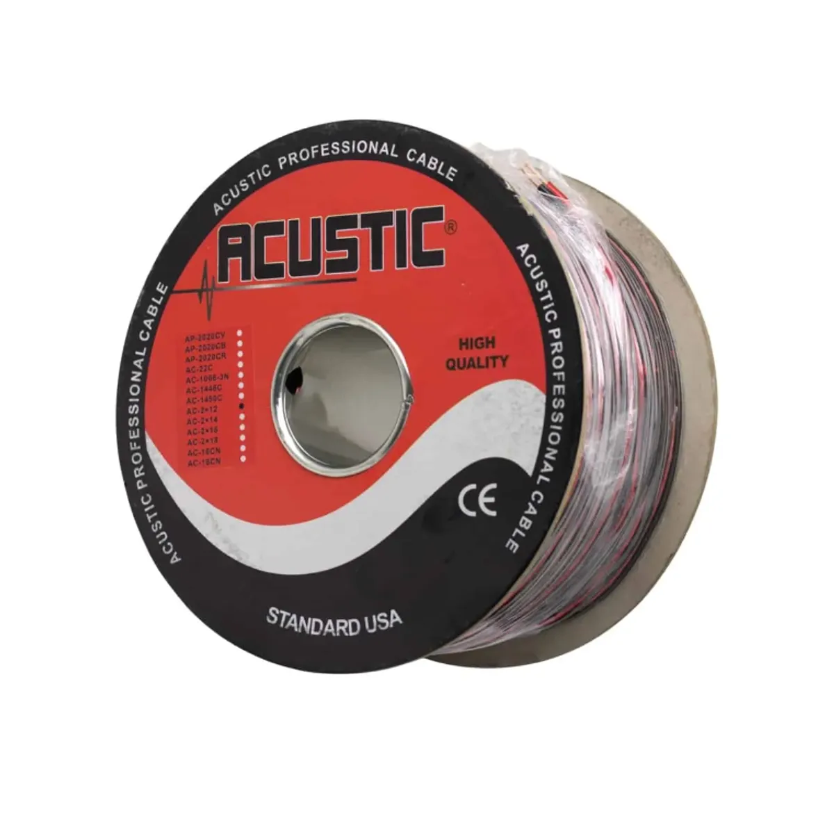 Cable Mellizo 12 PAudio Cristal 100Mt RojoNegro AC-2X12 ACUSTIC, marca GENERICO - Foto 2