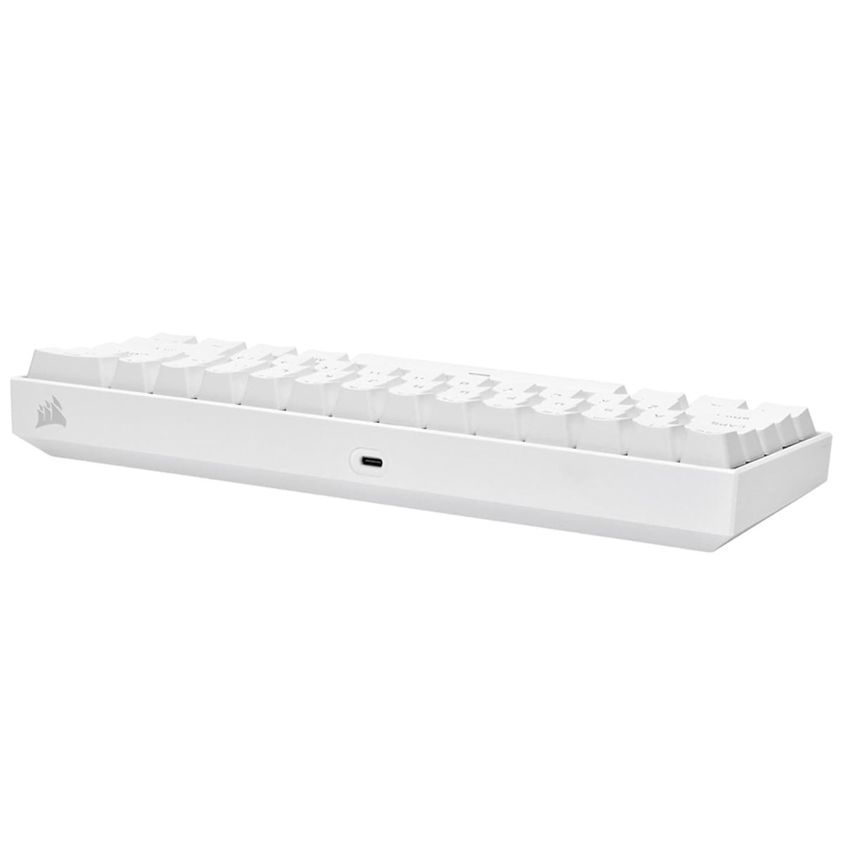 CORSAIR - Teclado Gamer Corsair K65 RGB Mini 60% Cherry MX Speed Blanco