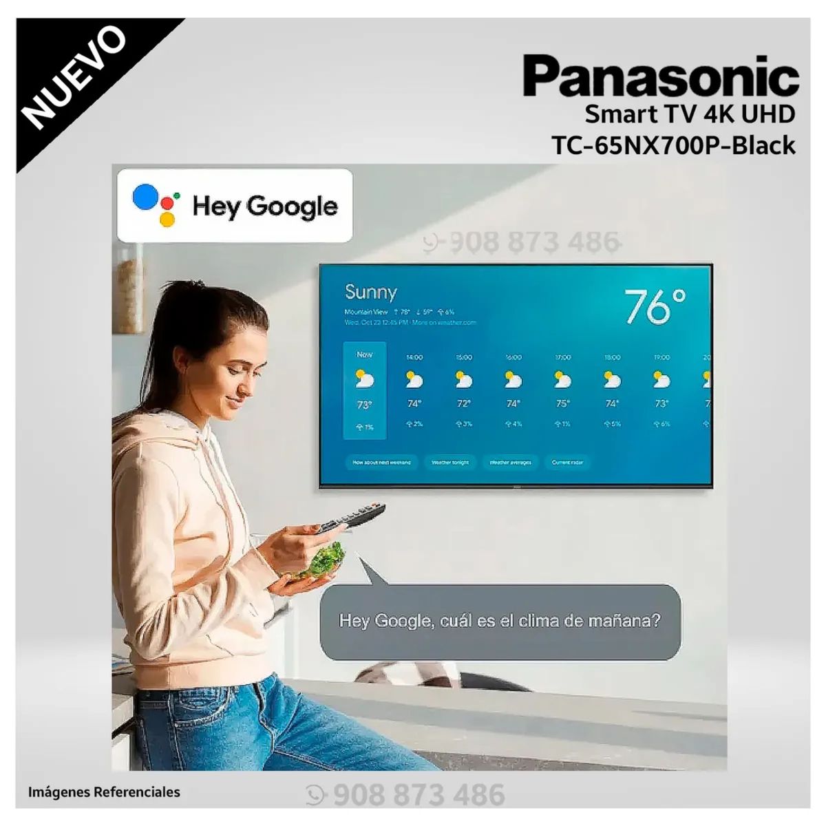 Panasonic - Televisor Panasonic Smart  65´´4K TV LED UHD TC-65NX700P - Modelo Nuevo