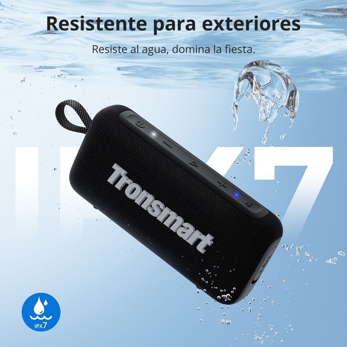 Tronsmart - TRONSMART TRIP 2 CAPACIDAD CONECTIVIDAD BLUETOOTH 5.3 COLOR NEGRO