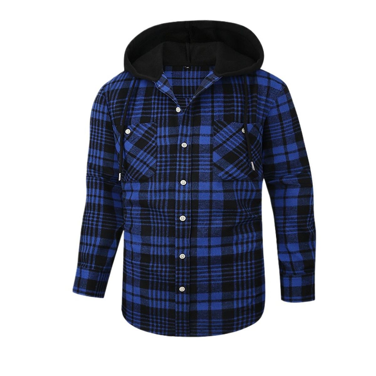 TIOZONEY - Camisas con capucha para hombre