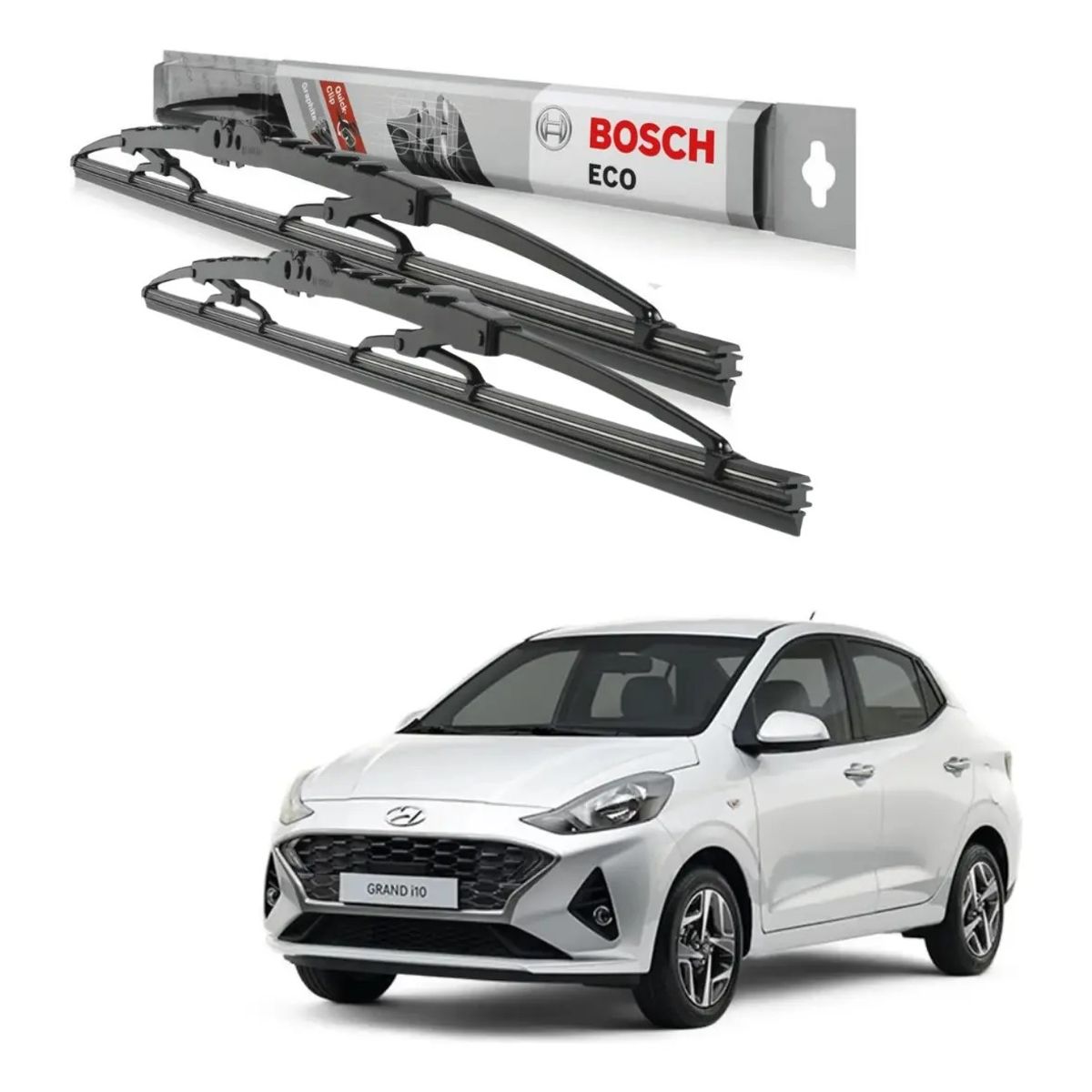 Bosch - Limpiaparabrisas Hyundai Grand i10 2021-2026 Bosch Eco