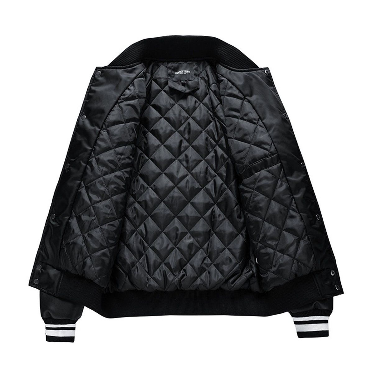 TIOZONEY - Chaqueta de béisbol para hombre - Verde