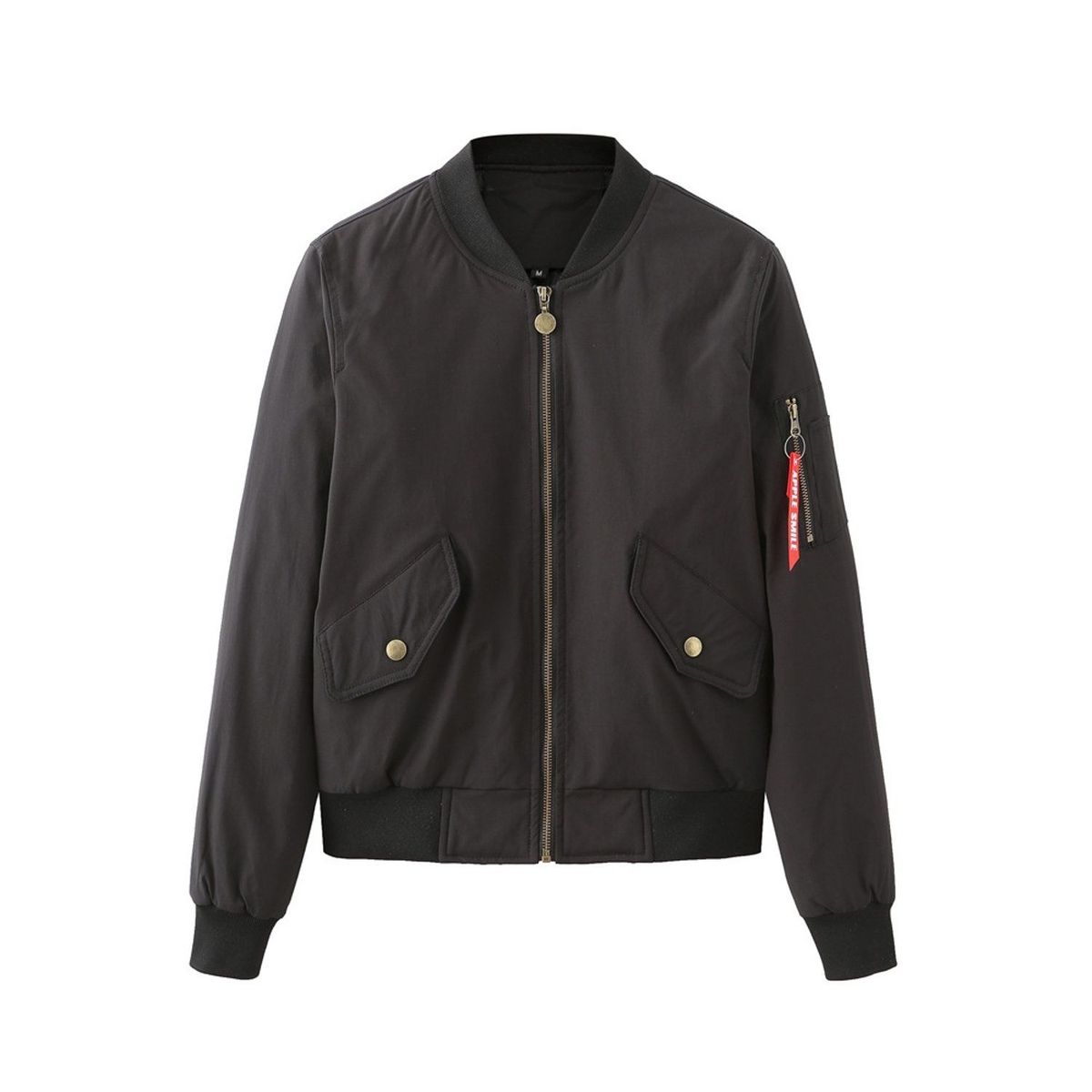TIOZONEY - Chaqueta de mujer casual - Negro