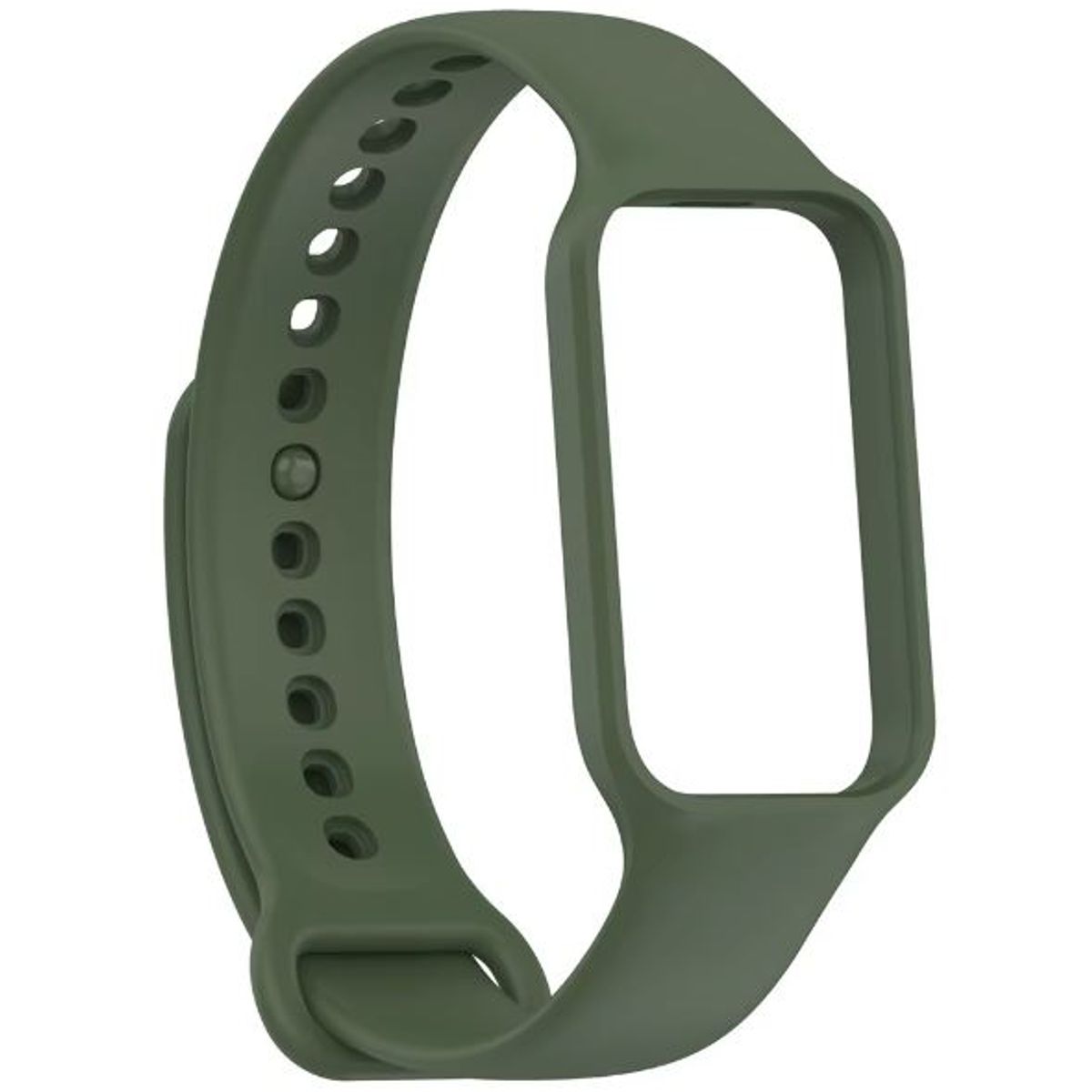 GENERICO - Correa Compatible Para Xiaomi Band 8 Active - verde militar