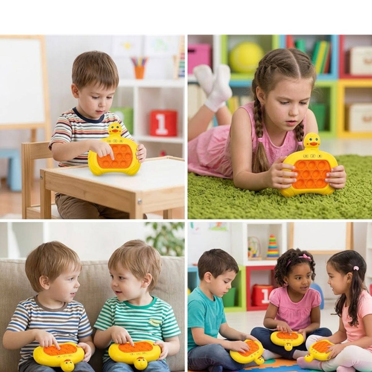 GENERICO - Juego Antiestres portátil para niños - PATO