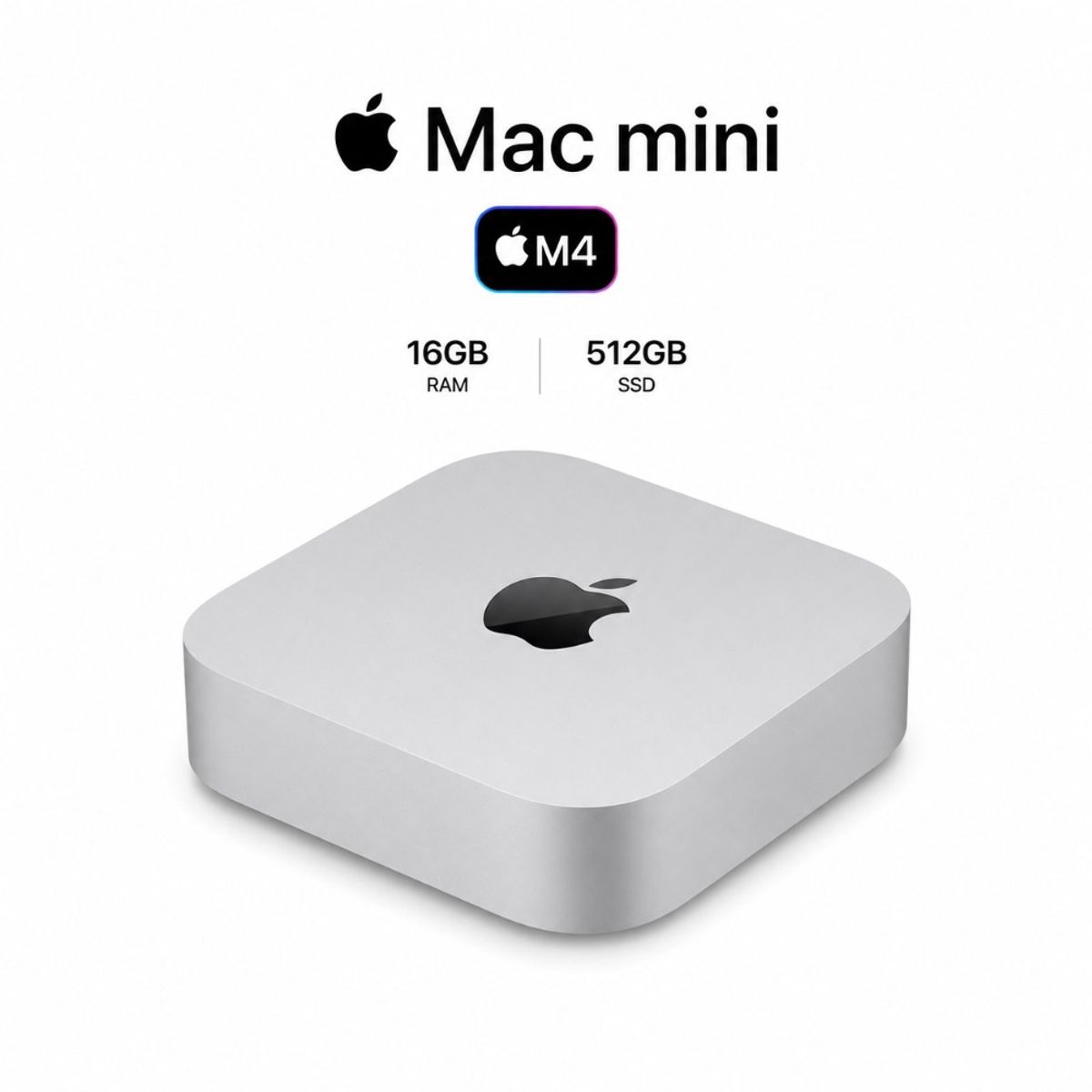 APPLE - MAC MINI M4 16GB RAM 512GB SSD - SILVER