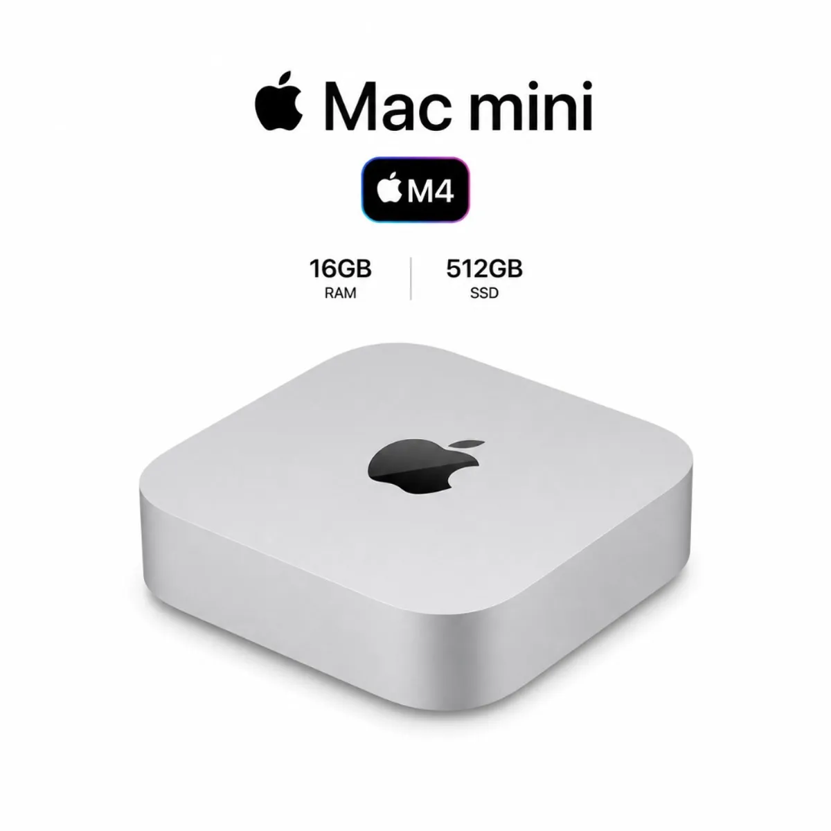 APPLE - MAC MINI M4 16GB RAM 512GB SSD - SILVER