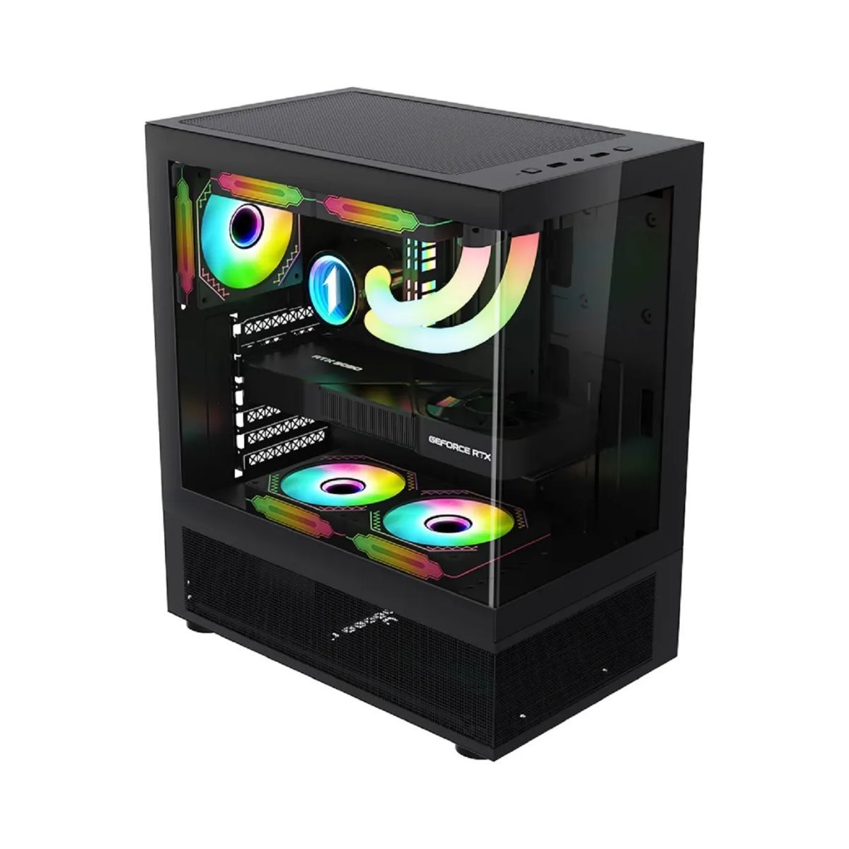 GENERICO - CPU Gamer PCYA AMD Ryzen 7 8700G 16GB RAM DDR5 1TB SSD M.2 Radeon 780M FreeDOS.