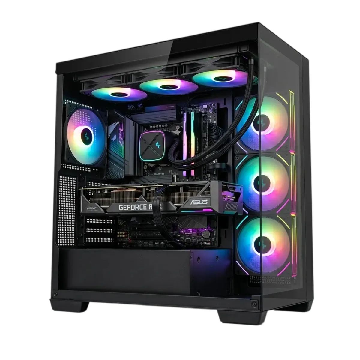 GENERICO - CPU Gamer PCYA Intel Ultra 5 245K 32GB RAM DDR5 2TB SSD M.2 8GB RTX 4060 Ti FreeDOS