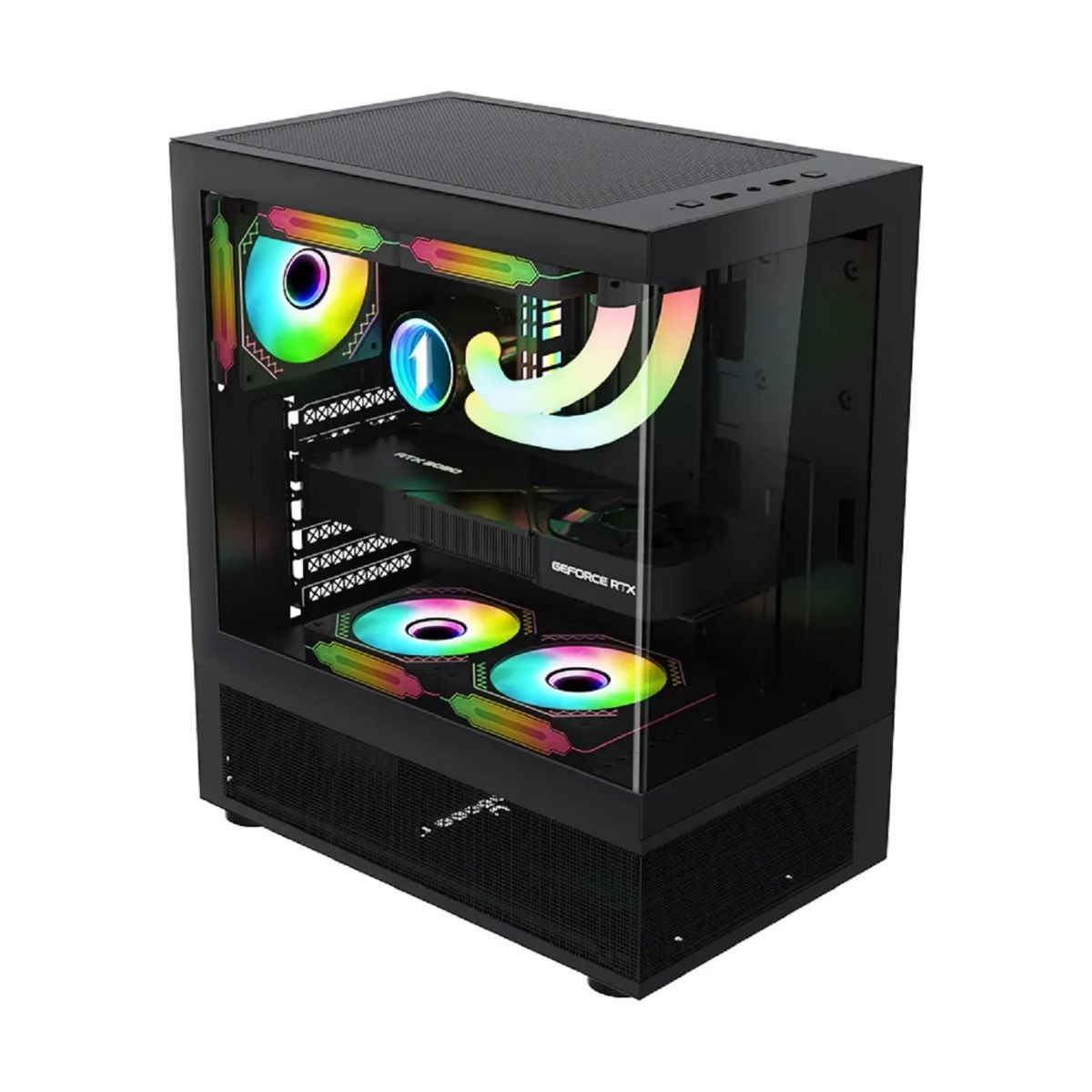 GENERICO - PC Gamer PCYA AMD Ryzen 7 8700G 16GB RAM DDR5 1TB SSD M.2 Radeon 780M 24 FHD FreeDOS.