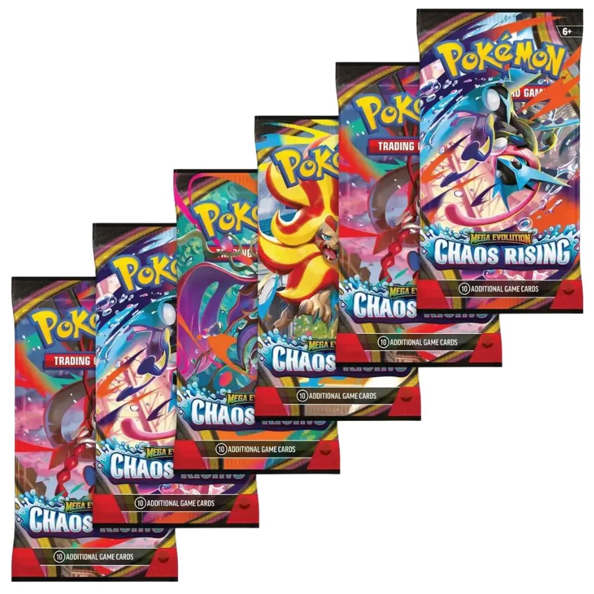 POKEMON - Cartas Pokemon TCG - Paquetón Chaos Rising Booster Bundle 60 Cards Inglés