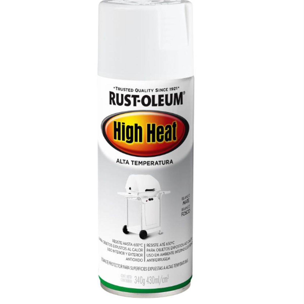 RUST OLEUM - RUST OLEUM HIGH HEAT BLANCO MATE