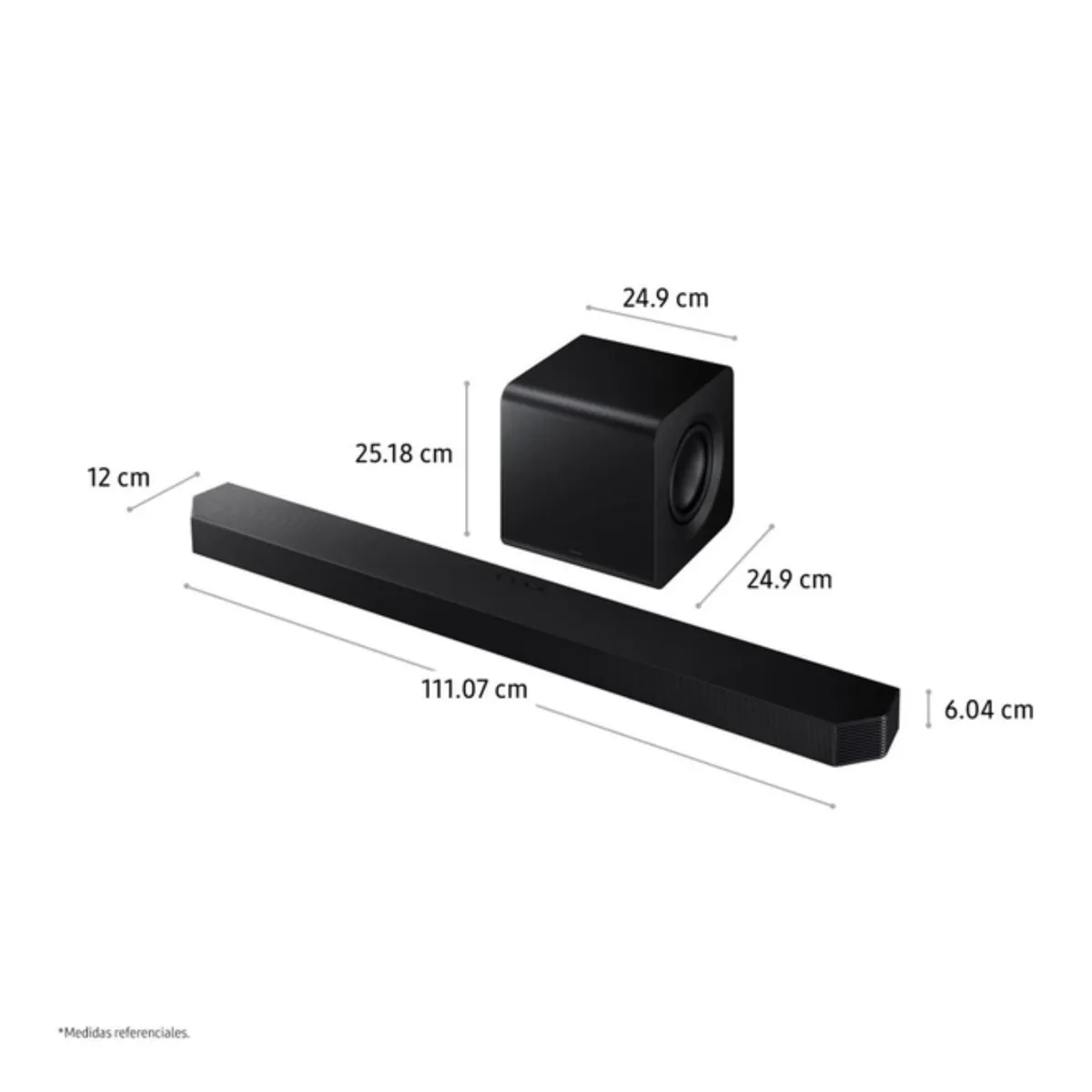 SAMSUNG - Soundbar Samsung Wifi  Bluetooth 512Ch HW-Q800F