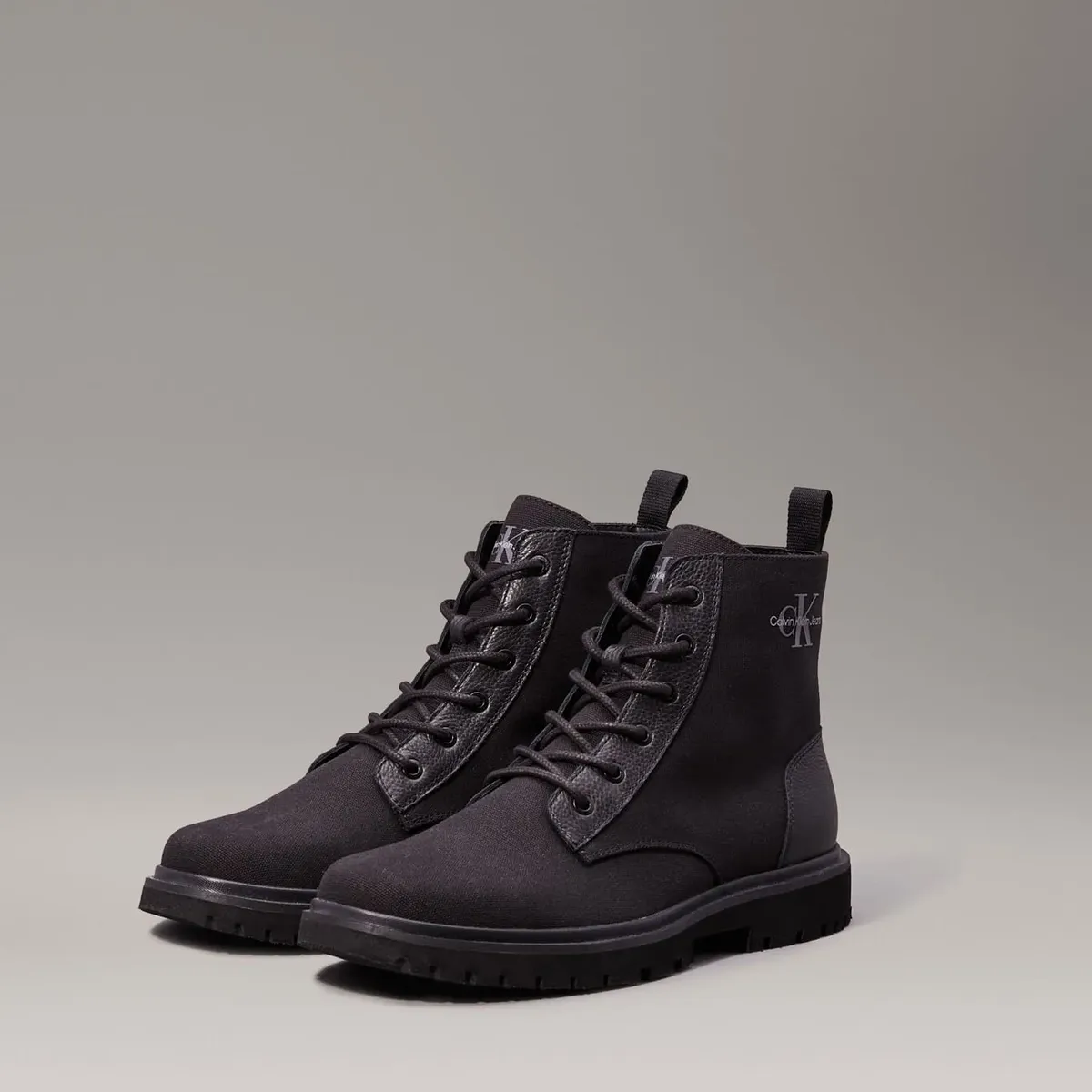 CALVIN KLEIN - BOTIN EVA BOOT MID LACEUP MIX MTR
