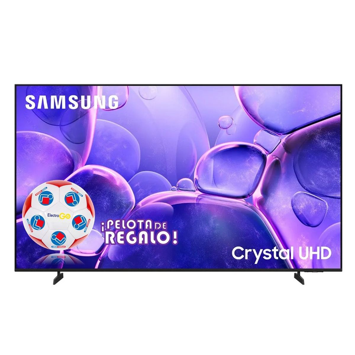 SAMSUNG - TELEVISOR SAMSUNG SMART TV 50" CRYSTAL UHD 4K UN50U8000FGXPE 2025 + PELOTA DE REGALO
