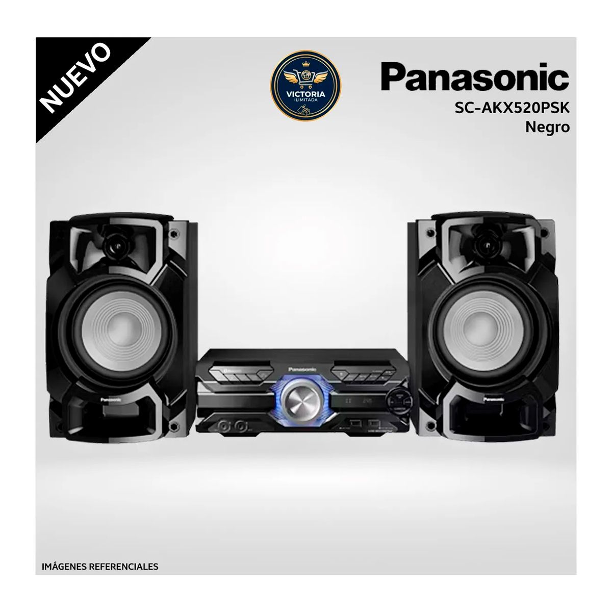 Panasonic - Panasonic SC-AKX520PSK 650W- Negro