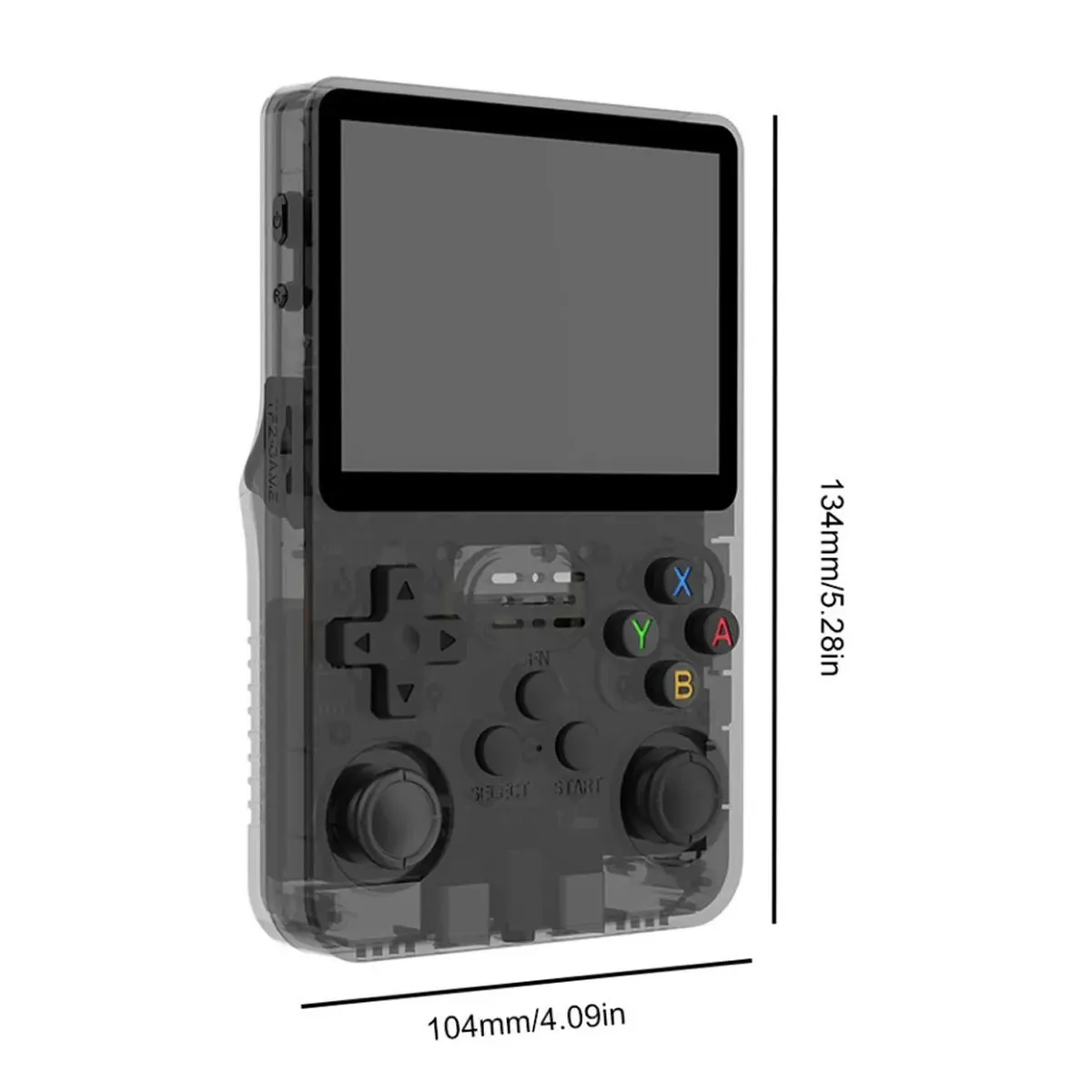 Mini Consola Retro R36S Negro 64GB + Estuche Negro, marca GENERICO - Foto Principal
