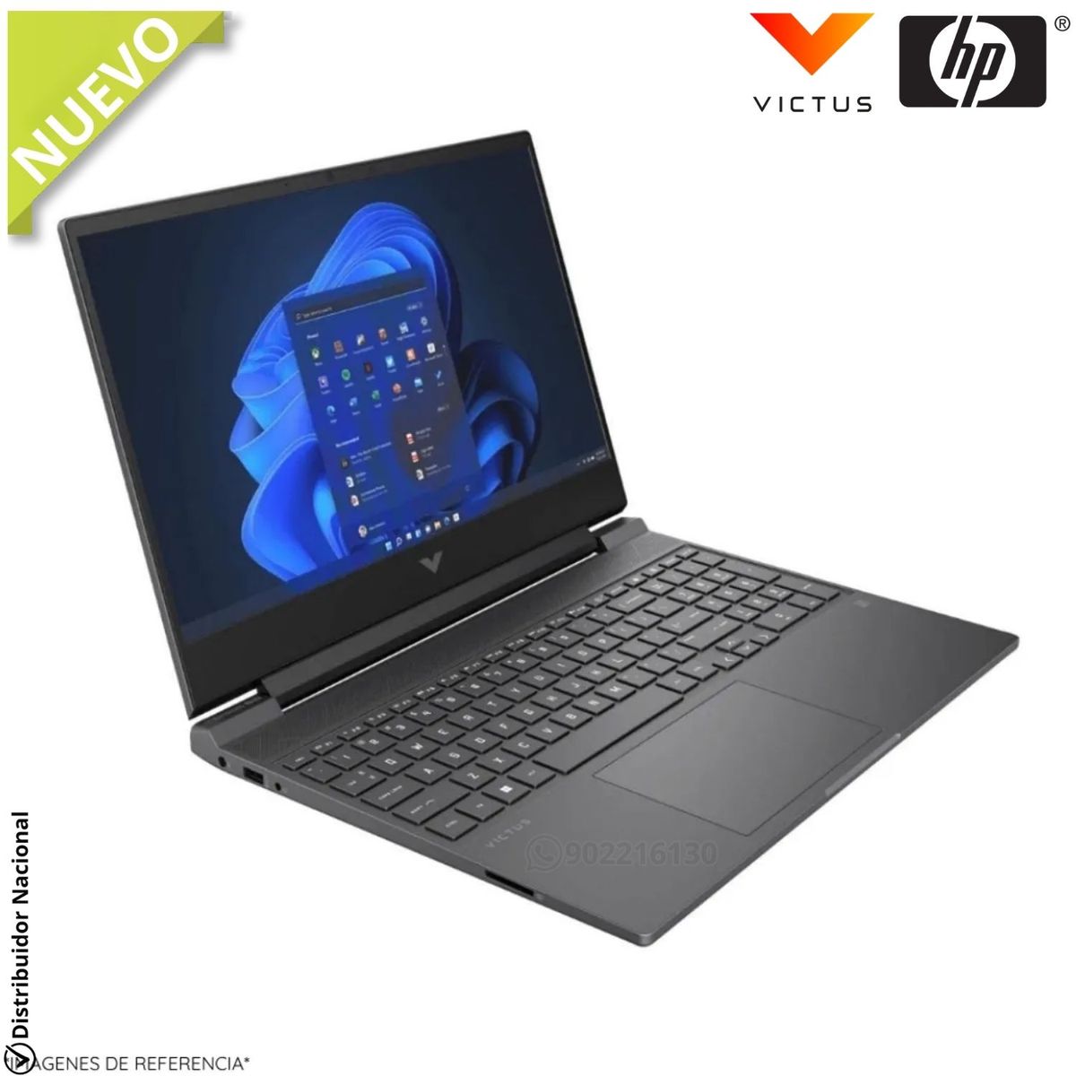 HP - Laptop HP Victus 15-FA2082WM Intel Core i5-13420H 16GB RAM 512GB SSD RTX 4050-6GB 15.6 FHD B5EQ3UA