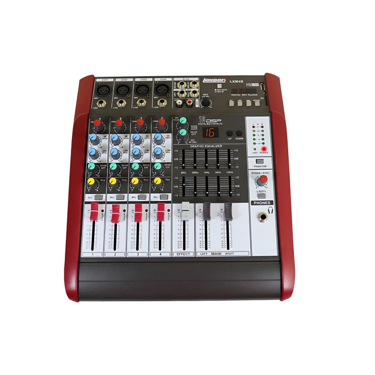 GENERICO - Consola Amplificada Amplicador Lexsen Lx-m4b