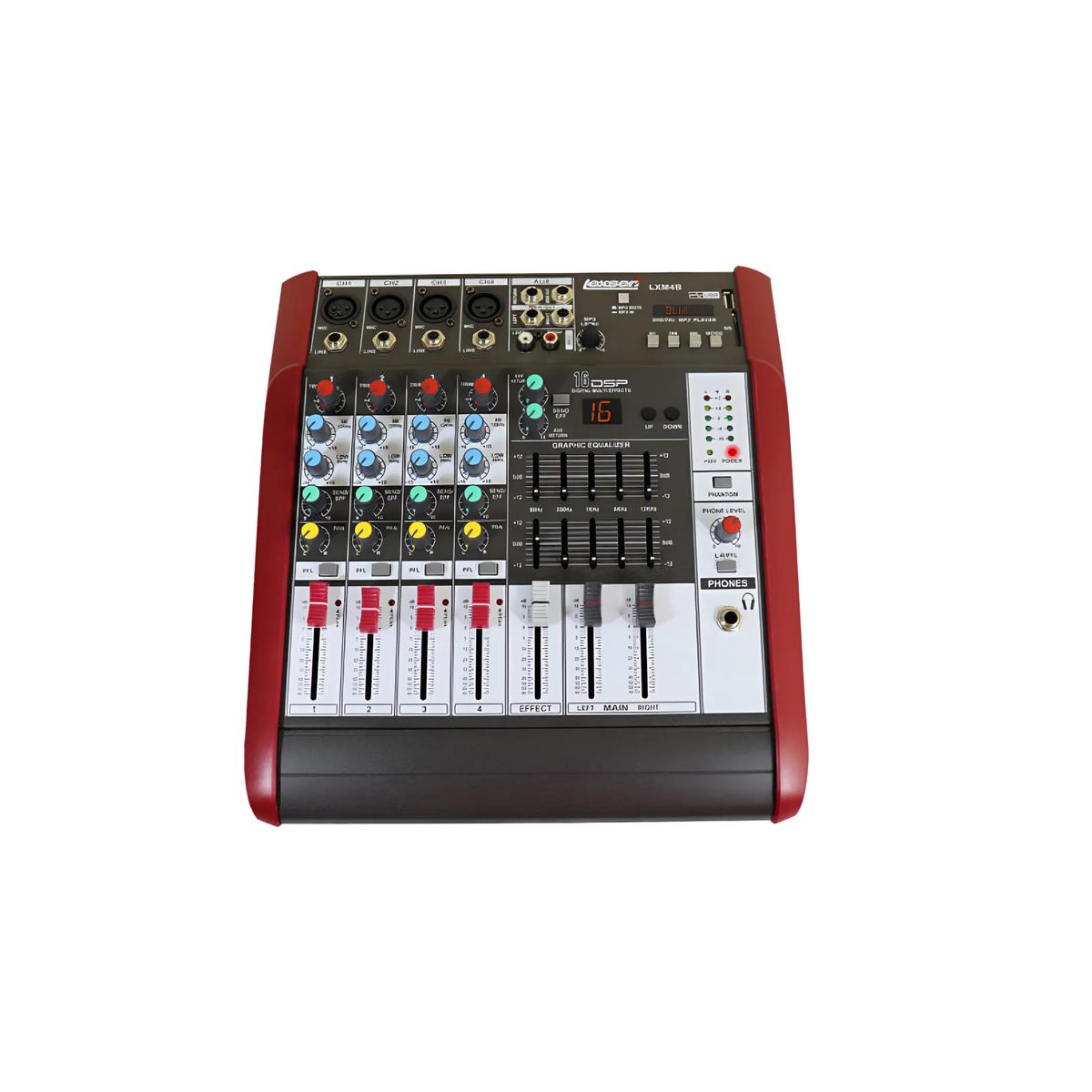 GENERICO - Consola Amplificada Amplicador Lexsen Lx-m4b