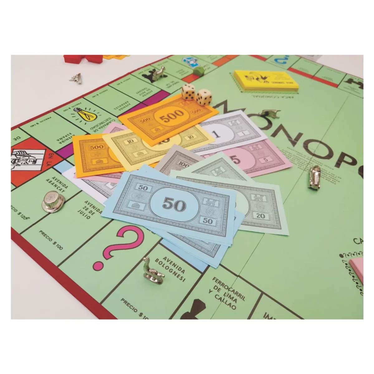 MONOPOLY - Monopoly Calles de Lima 1985 Vintage Juguetería y Belenes