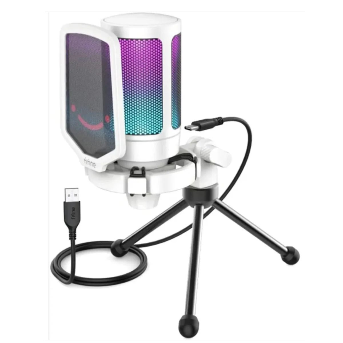 FIFINE - Micrófono Fifine A6V WHITE