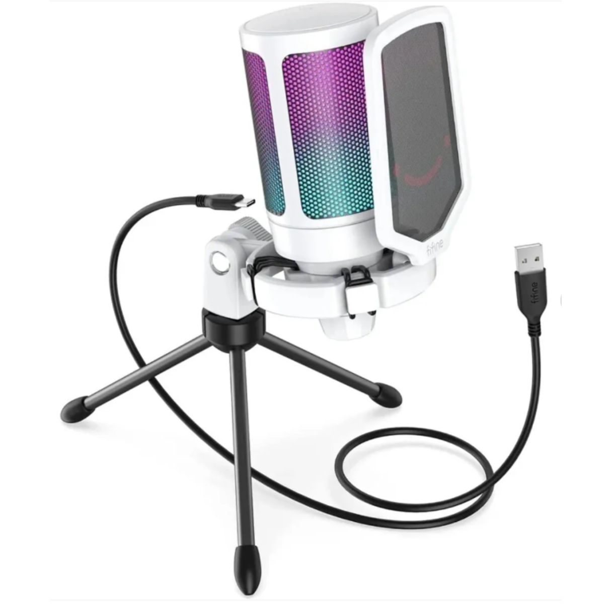 FIFINE - Micrófono Fifine A6V WHITE