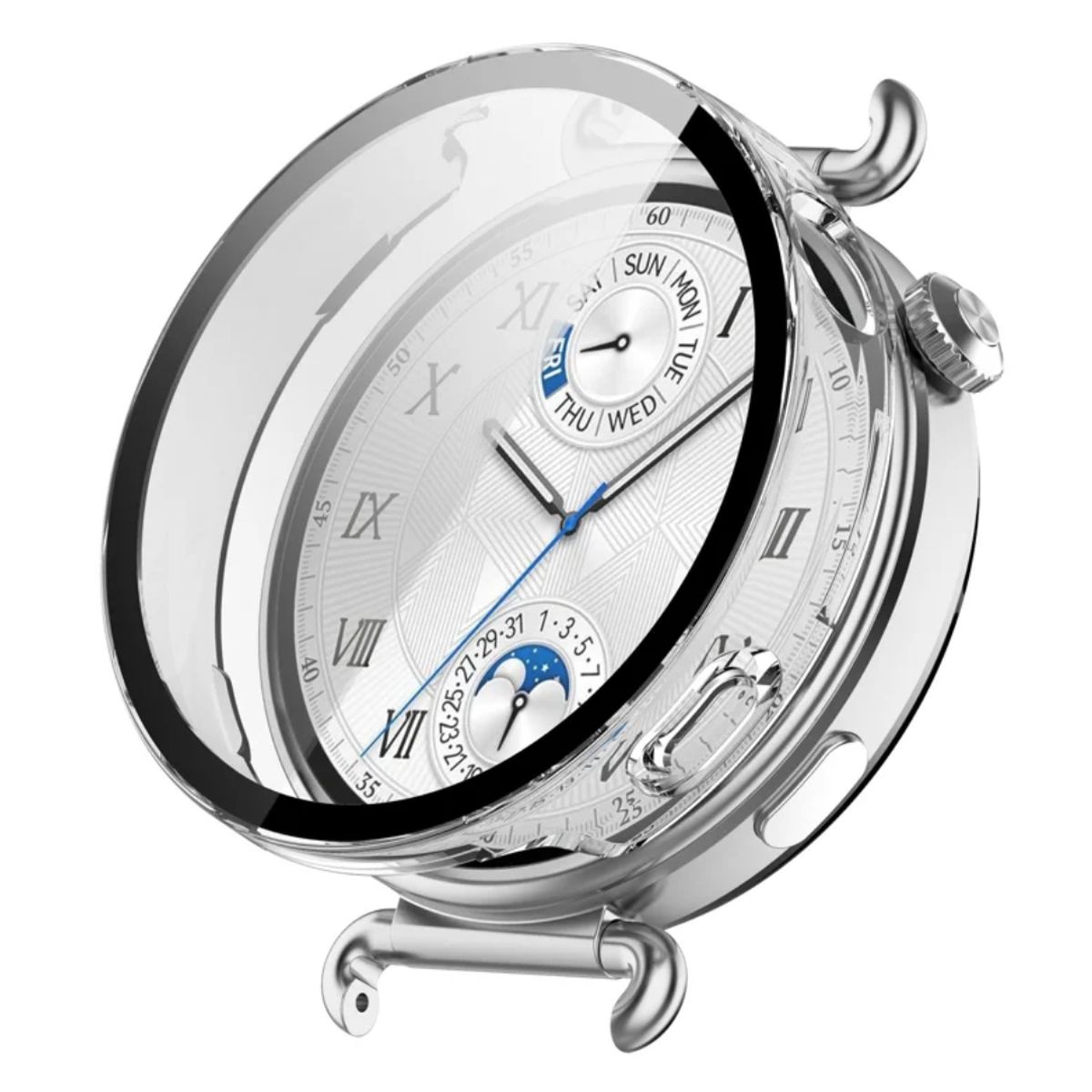 GENERICO - PROTECTOR SMARTWATCH BUMPER HUAWEI GT4 41MM TRANSPARENTE