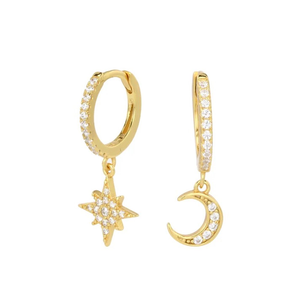 ELAHIA JOYERIA - ARGOLLAS COSMOS GOLDEN