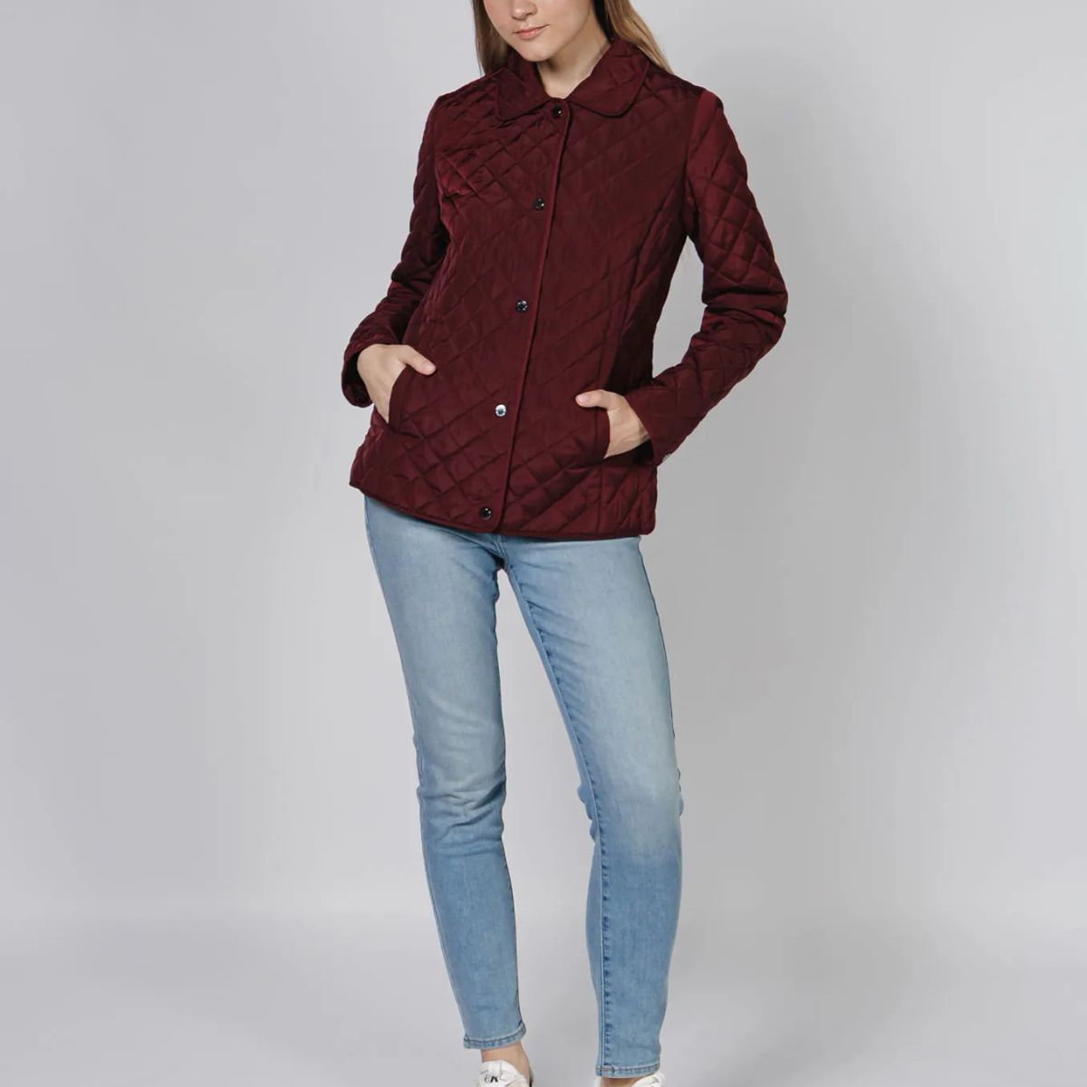 CALVIN KLEIN - CASACA MINI QUILTED BARN COAT CK