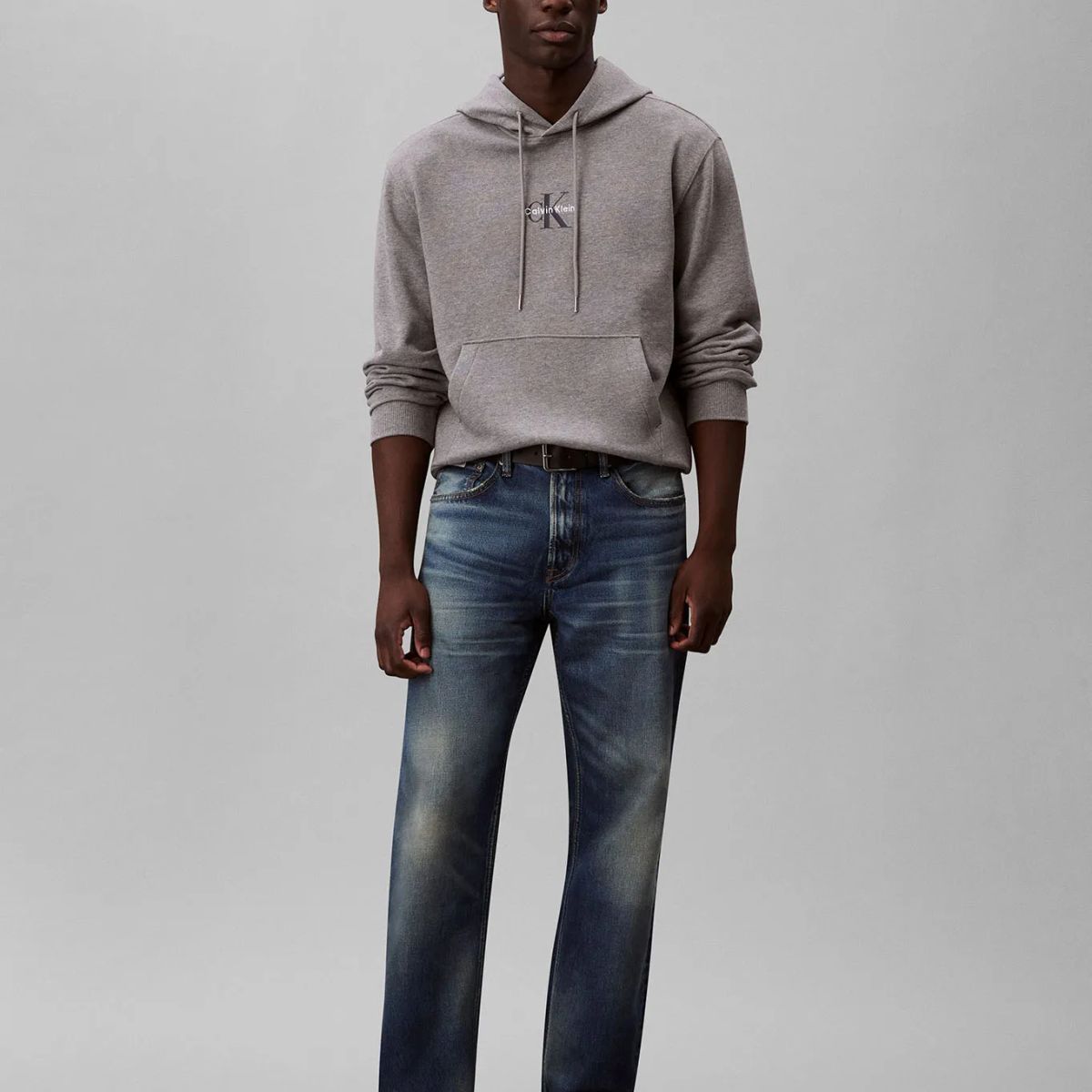 CALVIN KLEIN - SWEATSHIRT LS EU 350TERRY MICRO MONOLOGO CK