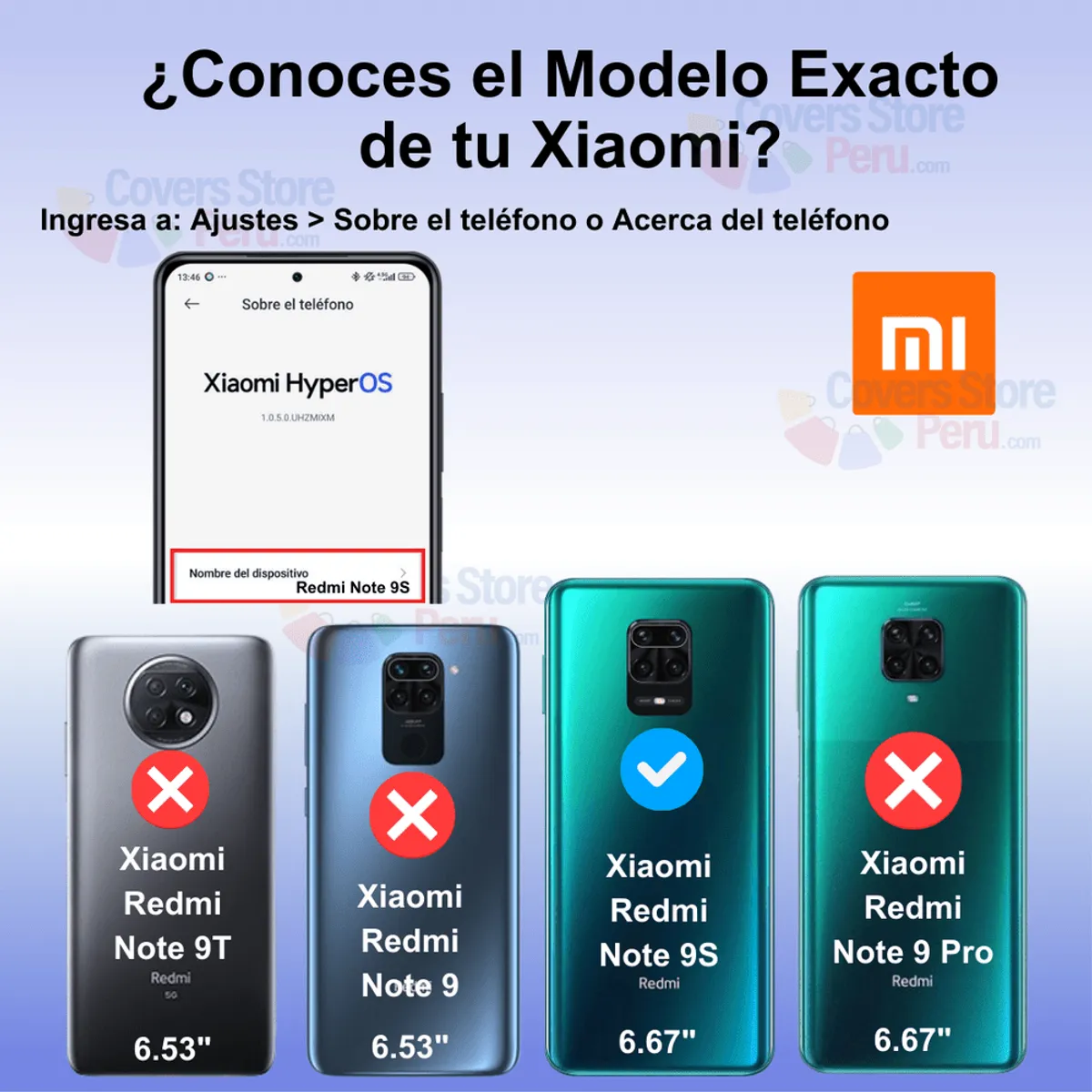 GENERICO - Funda Case para Xiaomi Redmi Note 9S Anillo Metálico Negro
