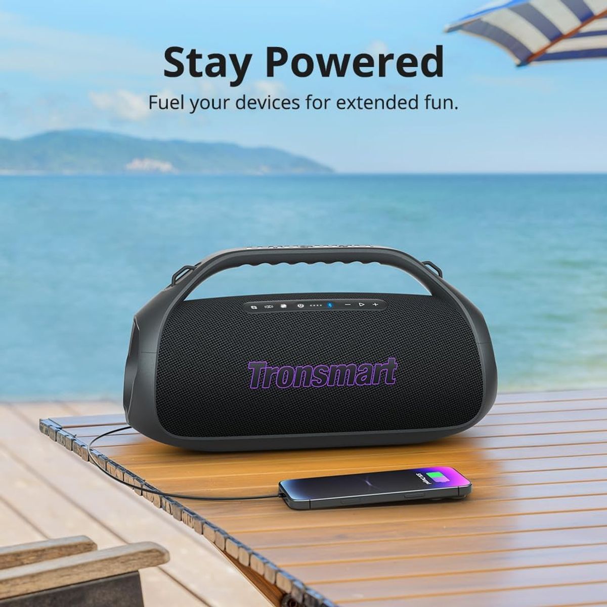 Tronsmart - Parlante Bluetooth Tronsmart Bang 2 90W Powerbank