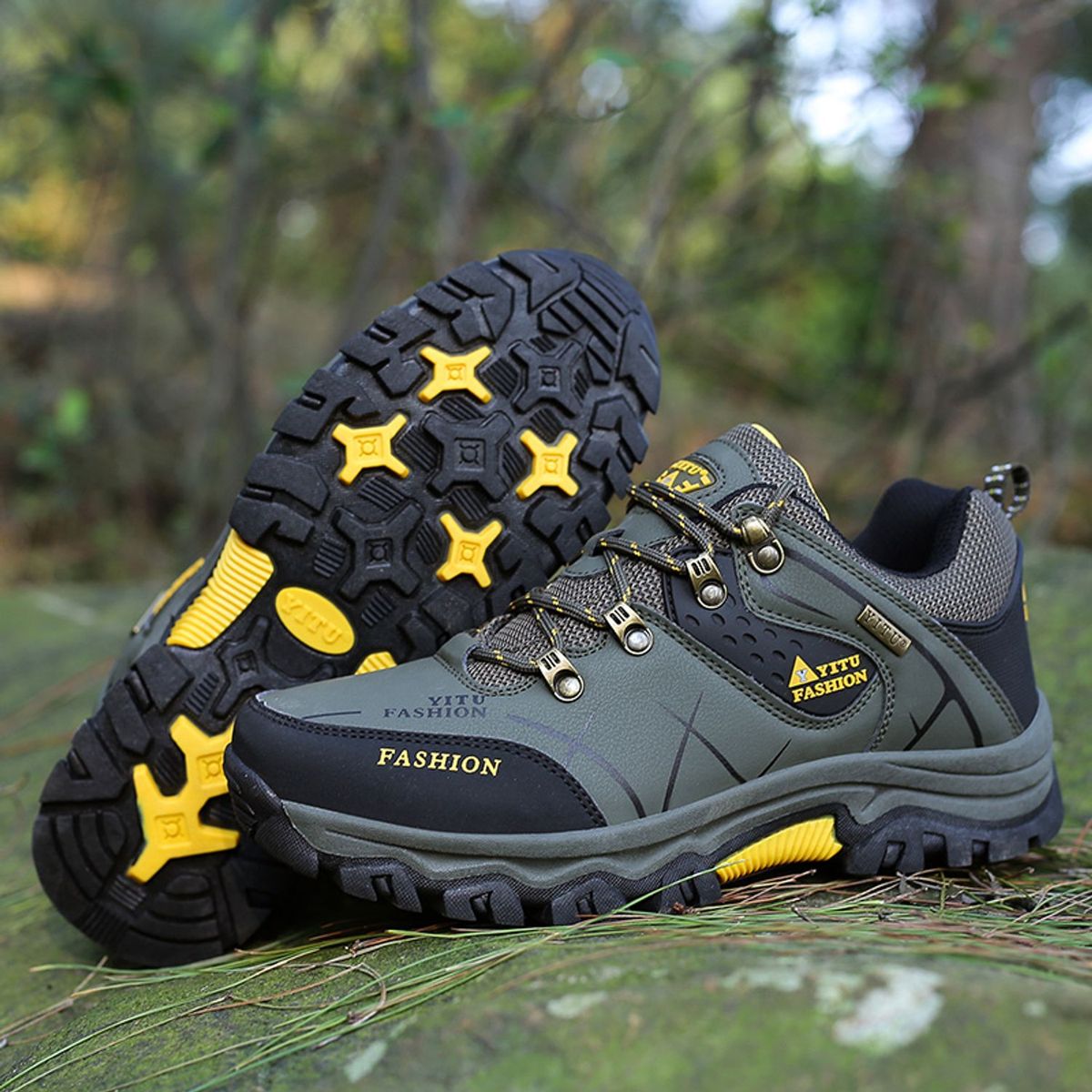 TIOZONEY - Zapatilla Outdoor Hombre
