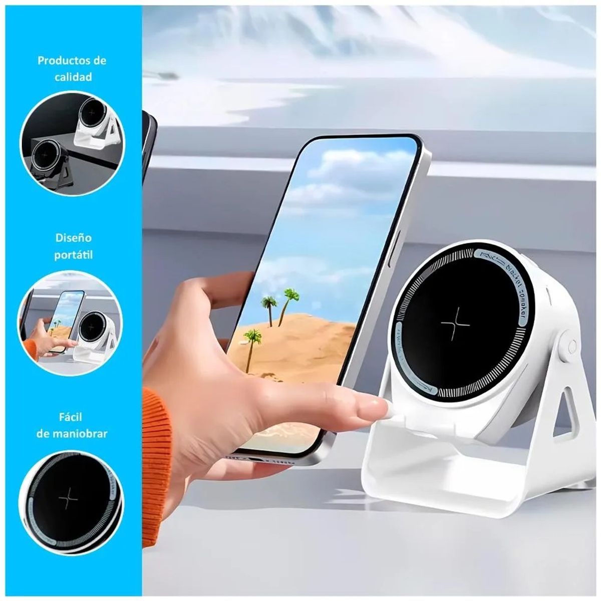 OEM - Parlante Inalámbrico Por Inducción Zj-08 Bluetooth