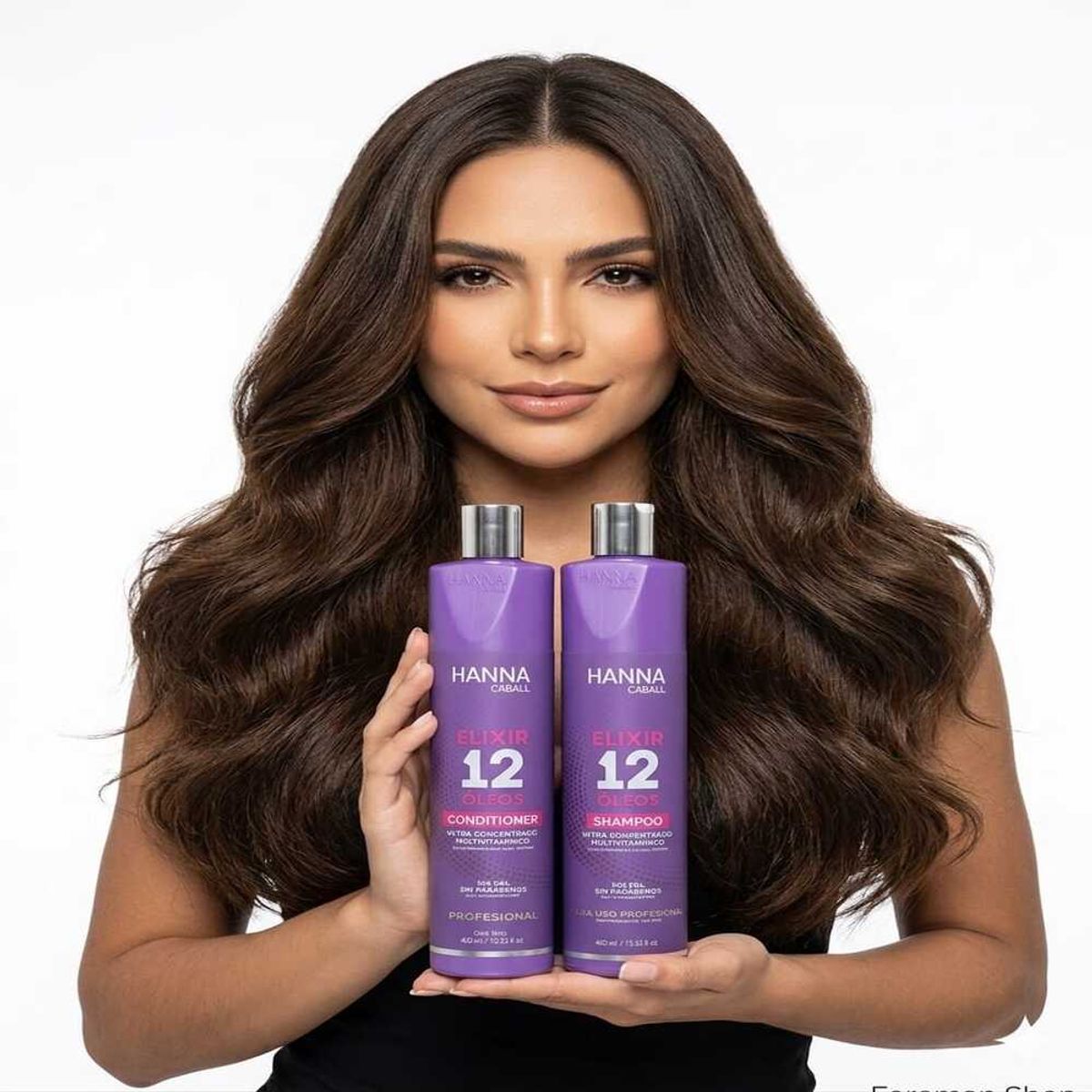 PLACENTA LIFE RADIANT - Kit Hanna Caball Elixir 12 Óleos – Shampoo y Acondicionador
