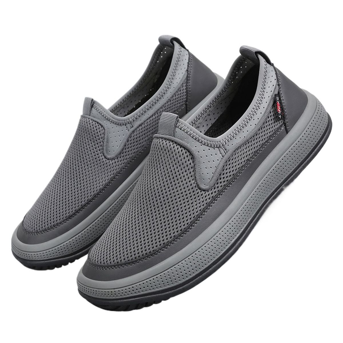 Zapatos casuales transpirables para hombre - Gris TIOZONEY | Falabella Perú