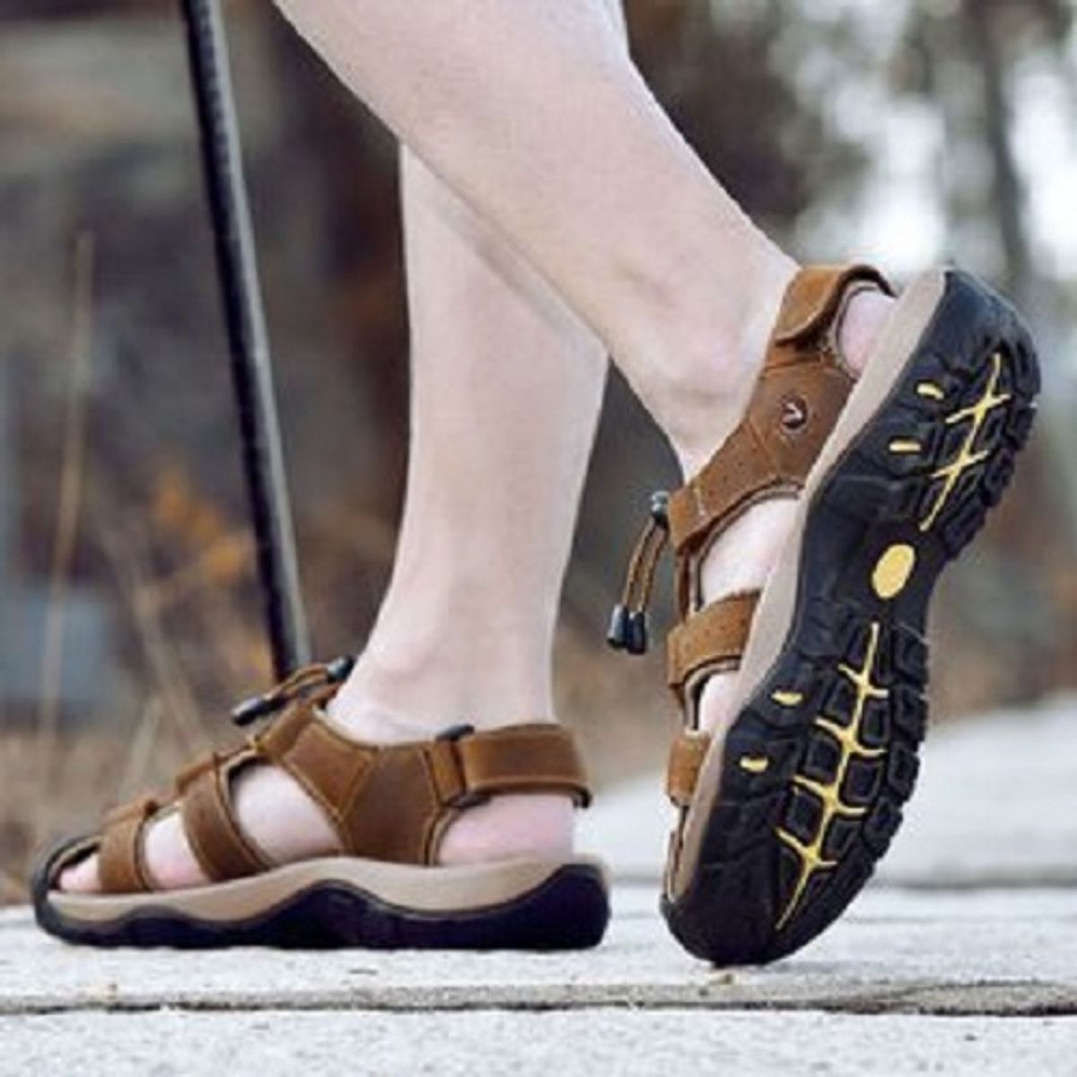 TIOZONEY - Sandalia para Hombre