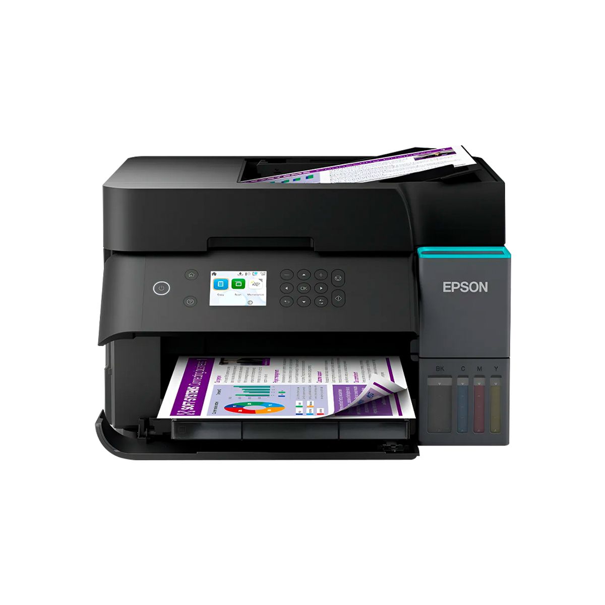 EPSON - Impresora Multifuncional EcoTank L6370 WiFi Dúplex Negra