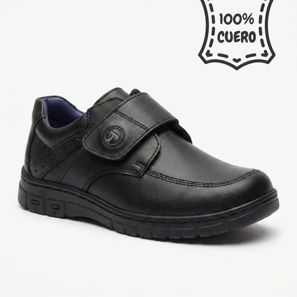 TIERNITOS - Zapato escolar de Niño Cuero