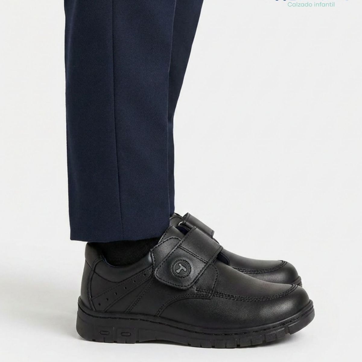 TIERNITOS - Zapato escolar de Niño Cuero